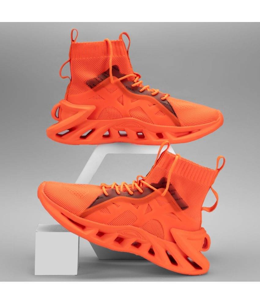     			ATOM Alphabounce Orange Men's Sneakers