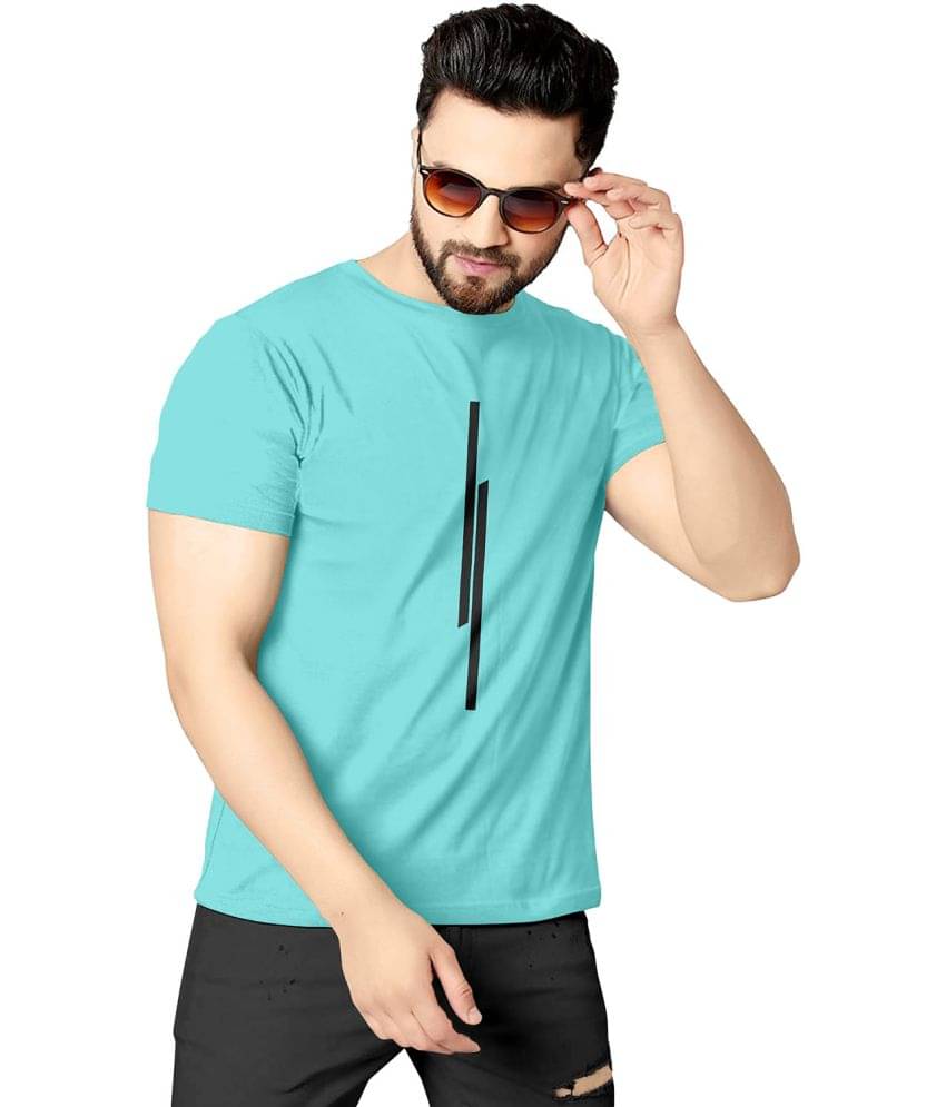 happy khajana Pack of 1 Polyester Regular Fit Men's T-Shirt ( Blue ) happy khajana Pack of 1 Polyester Regular Fit Men's T-Shirt ( Blue )