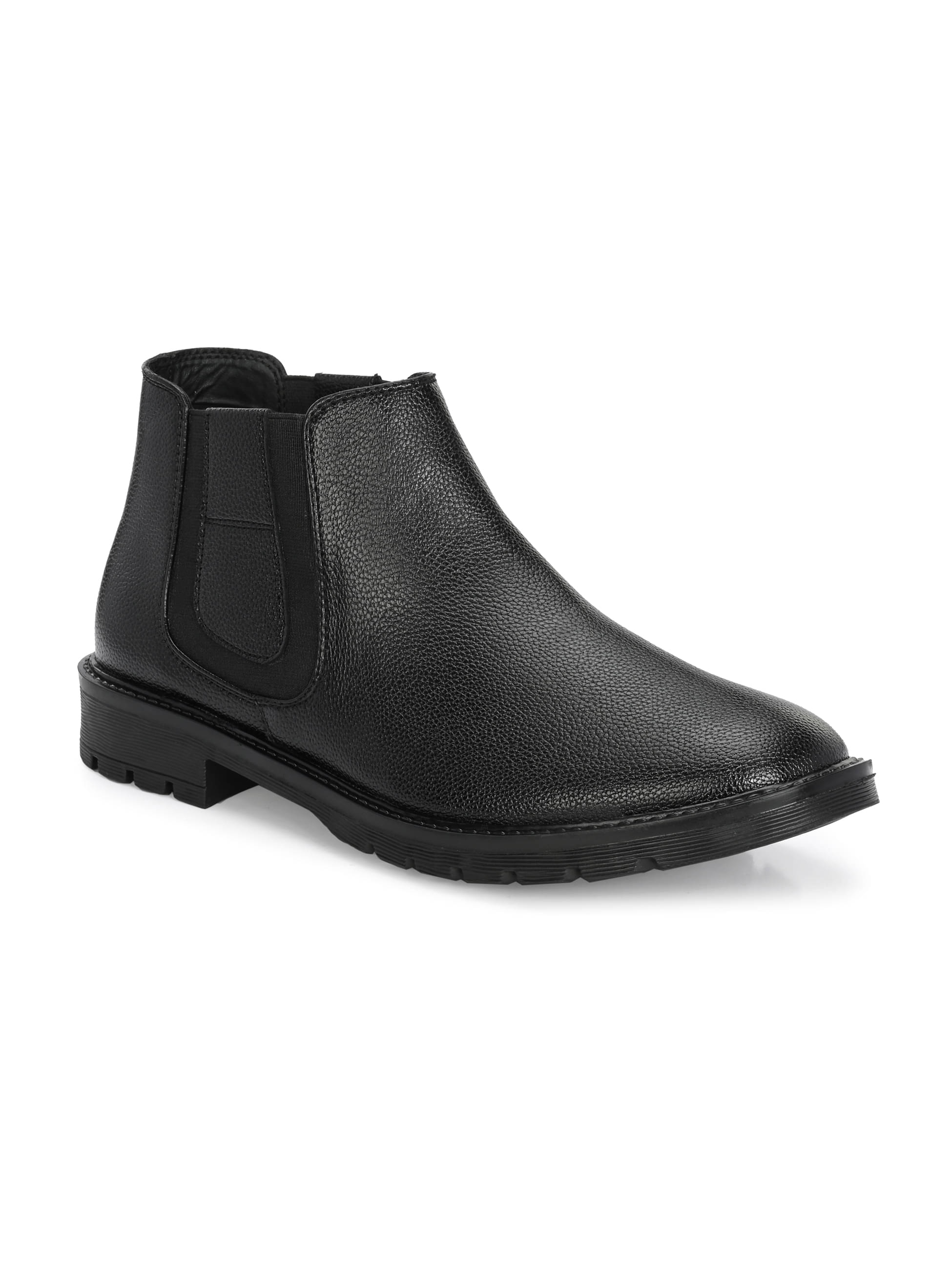     			viv Black Men's Chelsea Boots