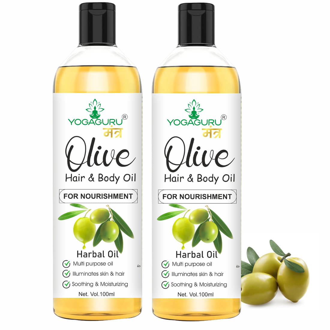     			yogaguru mantr Anti Hair Fall Olive Oil 200 ml ( Pack of 2 )