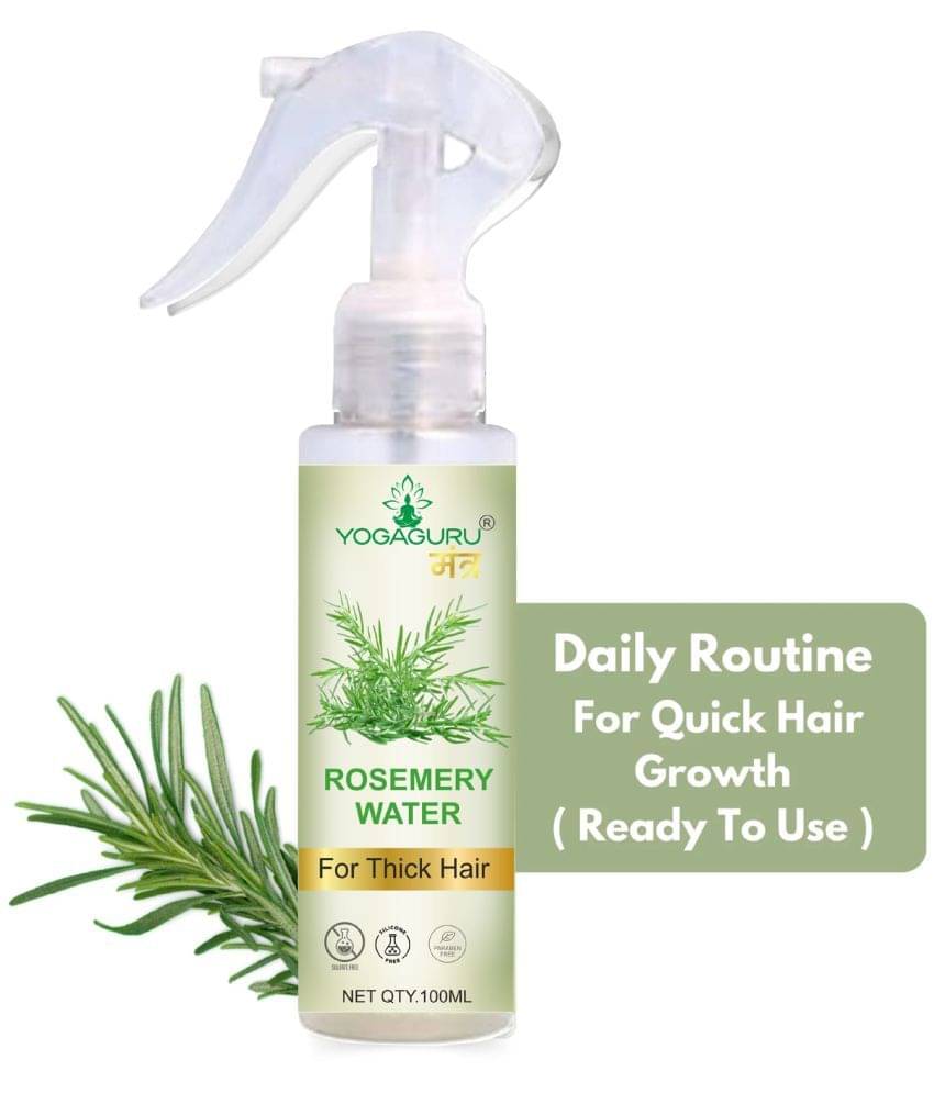 yogaguru mantr Rosemary Water For Split-Ends Shine Hair Sprays 100 mL yogaguru mantr Rosemary Water For Split-Ends Shine Hair Sprays 100 mL