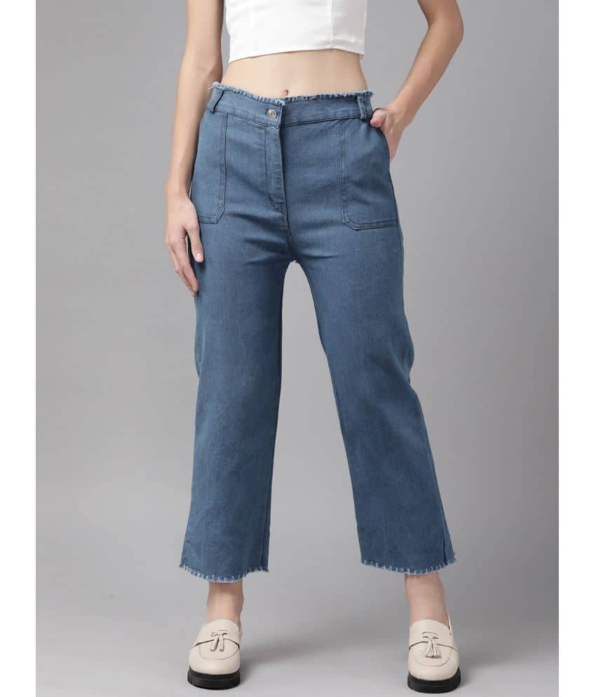 Aarika - Blue Denim Regular Fit Women's Jeans ( Pack of 1 ) - Jeans | Buy online on ZillyBuy