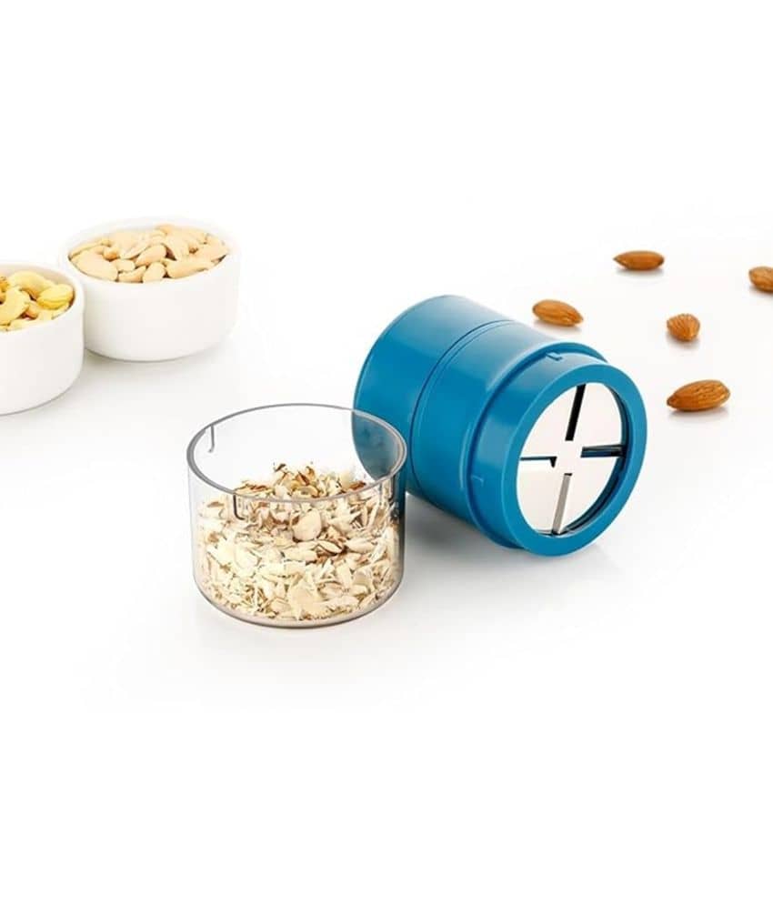 Analog Kitchenware Stainless Steel Dry Fruits Grater,Slicer ( Pack of 1 ) - Blue