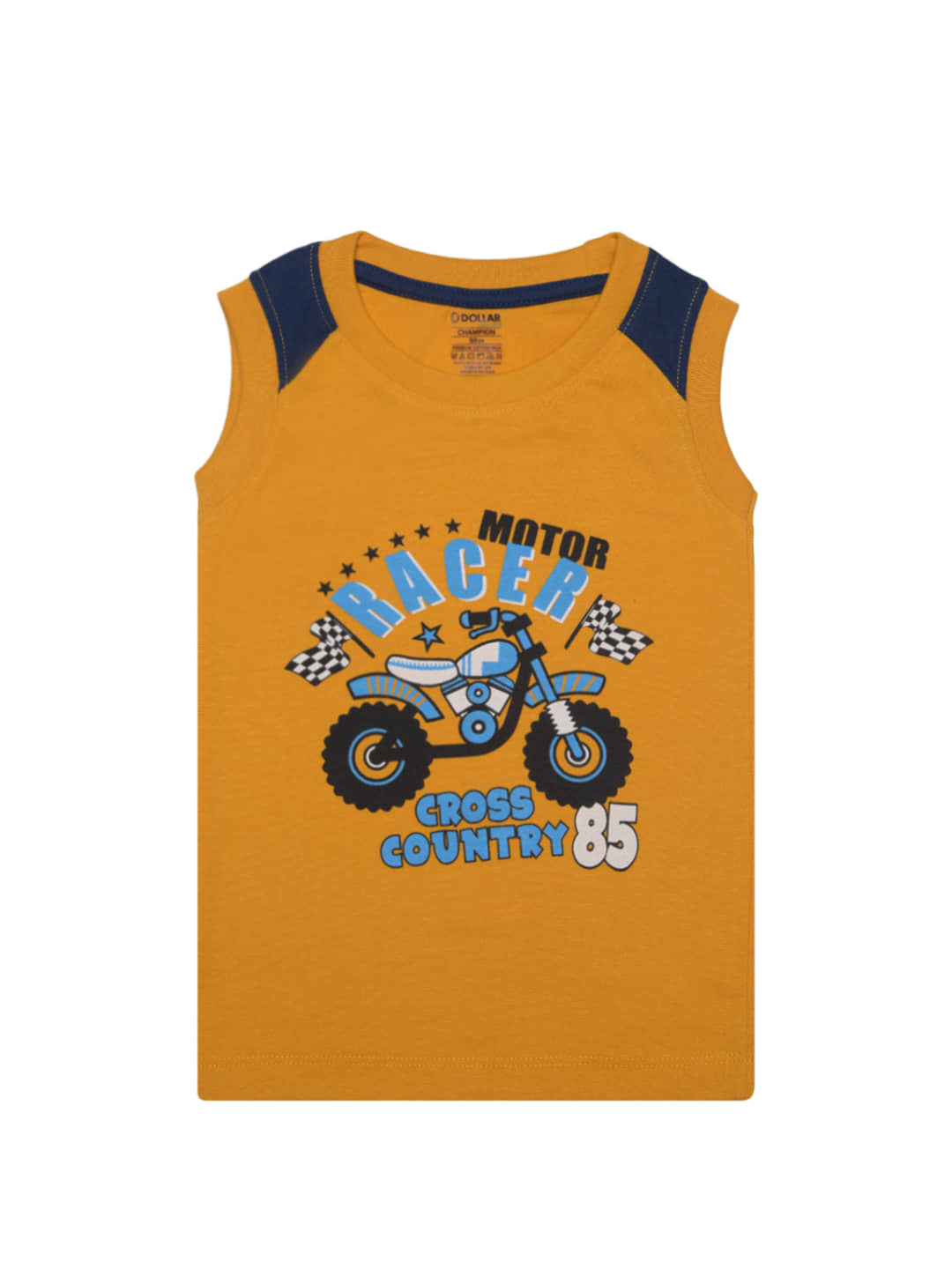 Dollar Champion Kidswear Pack of 1 Boys Cotton T-Shirt ( Multicolor )
