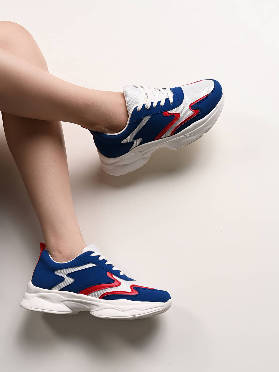     			Fashion Victim Blue Women's Sneakers