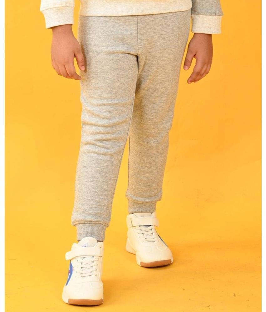     			ANTHRILO Pack of 1 Boys Fleece Tracksuit ( Grey )