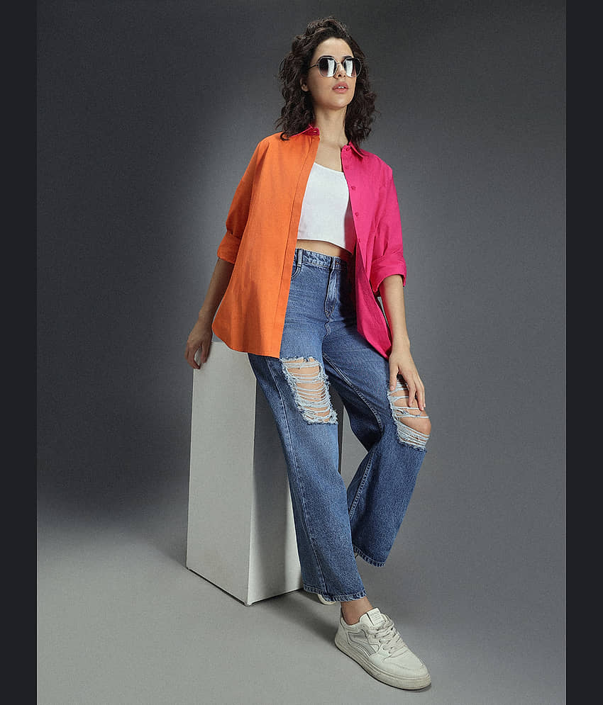High Star Women Regular Jacket ( Orange ) - Jackets & Coats | Buy online on ZillyBuy