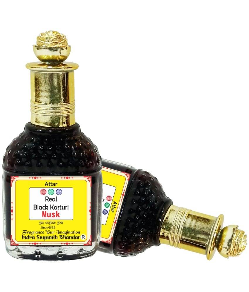 INDRA SUGANDH BHANDAR Musk Non- Alcoholic Below 50ml Attar ( Pack of 2 ) INDRA SUGANDH BHANDAR Musk Non- Alcoholic Below 50ml Attar ( Pack of 2 )
