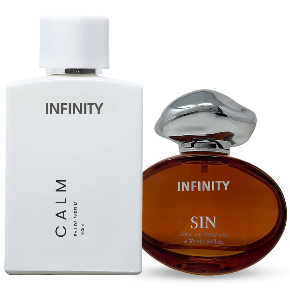    			Infinity Calm & Sin Long Lasting Eau De Parfum Pack of 2