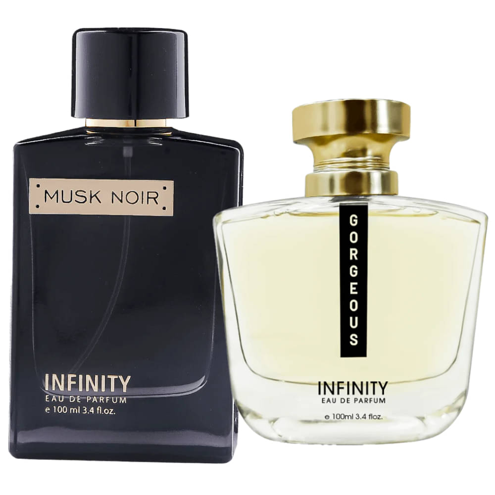     			Infinity Gorgeous & Musk Noir Long Lasting Eau De Parfum Pack of 2