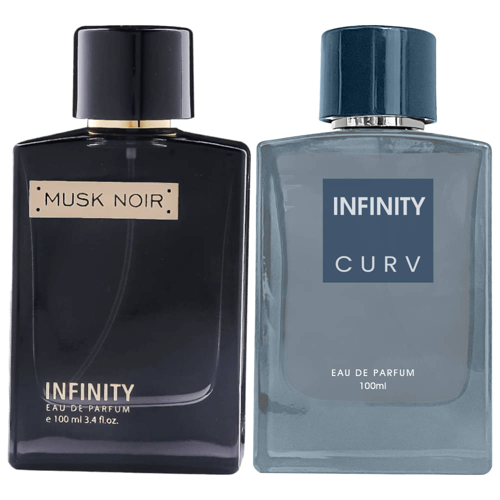     			Infinity Musk Noir & Curv Long Lasting Eau De Parfum Pack of 2