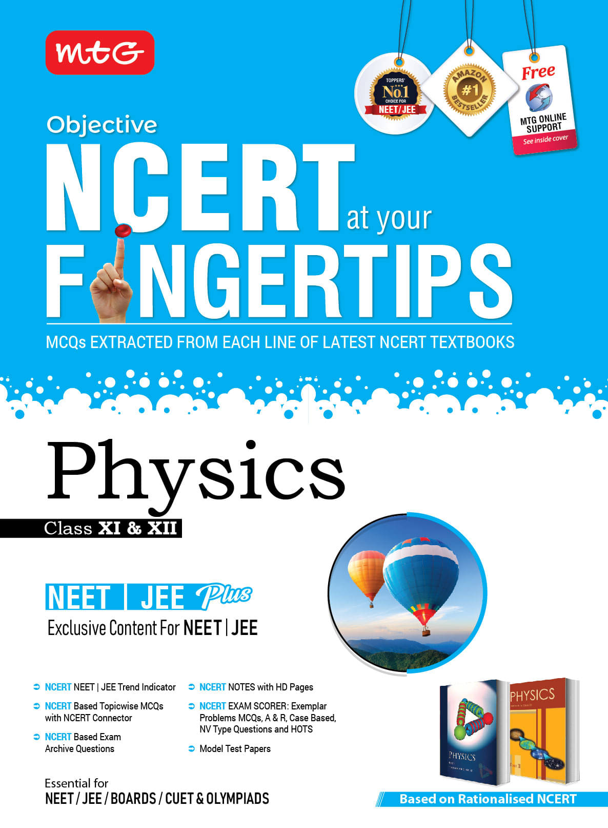 MTG Objective NCERT at your FINGERTIPS Physics - NCERT NEET/JEE Trend Indicator, Notes with HD Pages, Exam Archive & MCQs | NEET-JEE Books (Based on NCERT Latest Pattern For 2025 Exam) MTG Objective NCERT at your FINGERTIPS Physics - NCERT NEET/JEE Trend Indicator, Notes with HD Pages, Exam Archive & MCQs | NEET-JEE Books (Based on NCERT Latest Pattern For 2025 Exam)