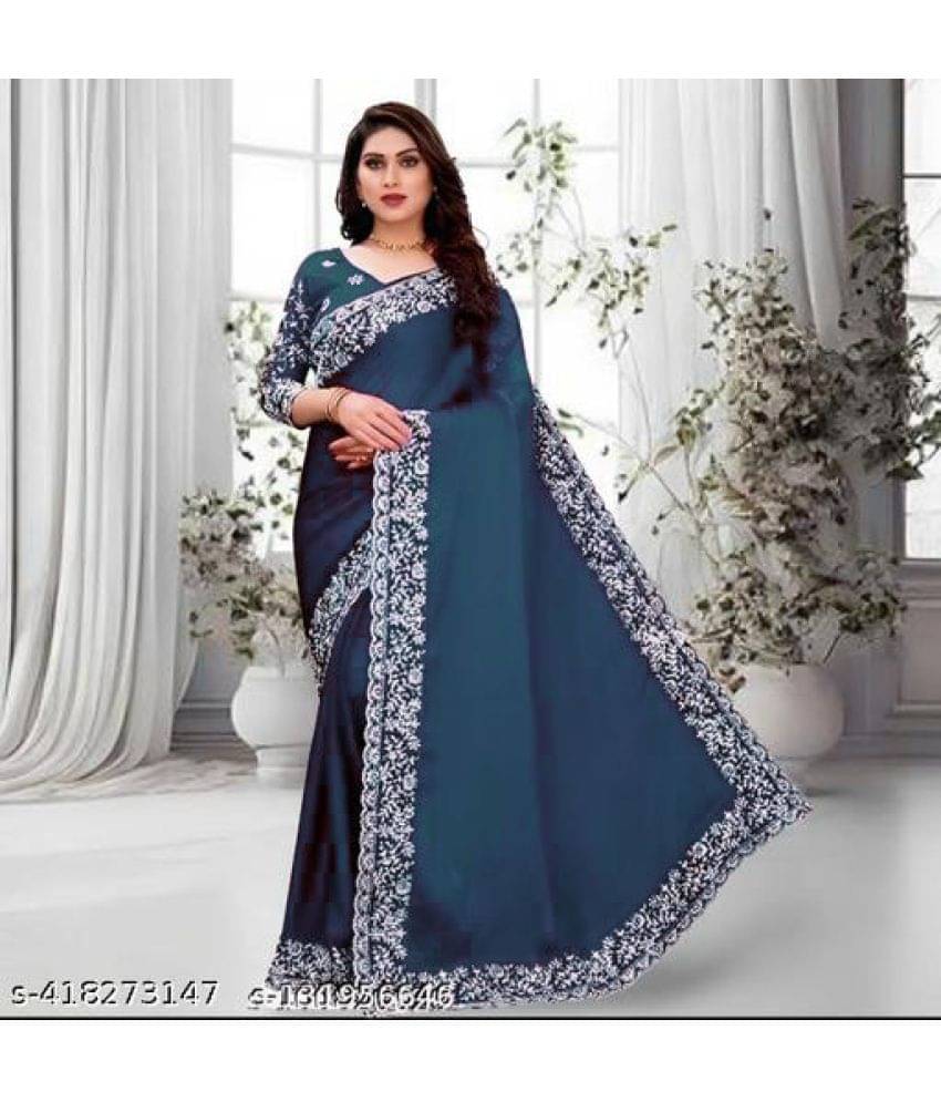 Shivadit ethnic Georgette Embroidered Saree With Unstitched Blouse Piece ( Mint Green )     			Shivadit ethnic Georgette Embroidered Saree With Unstitched Blouse Piece ( Mint Green )