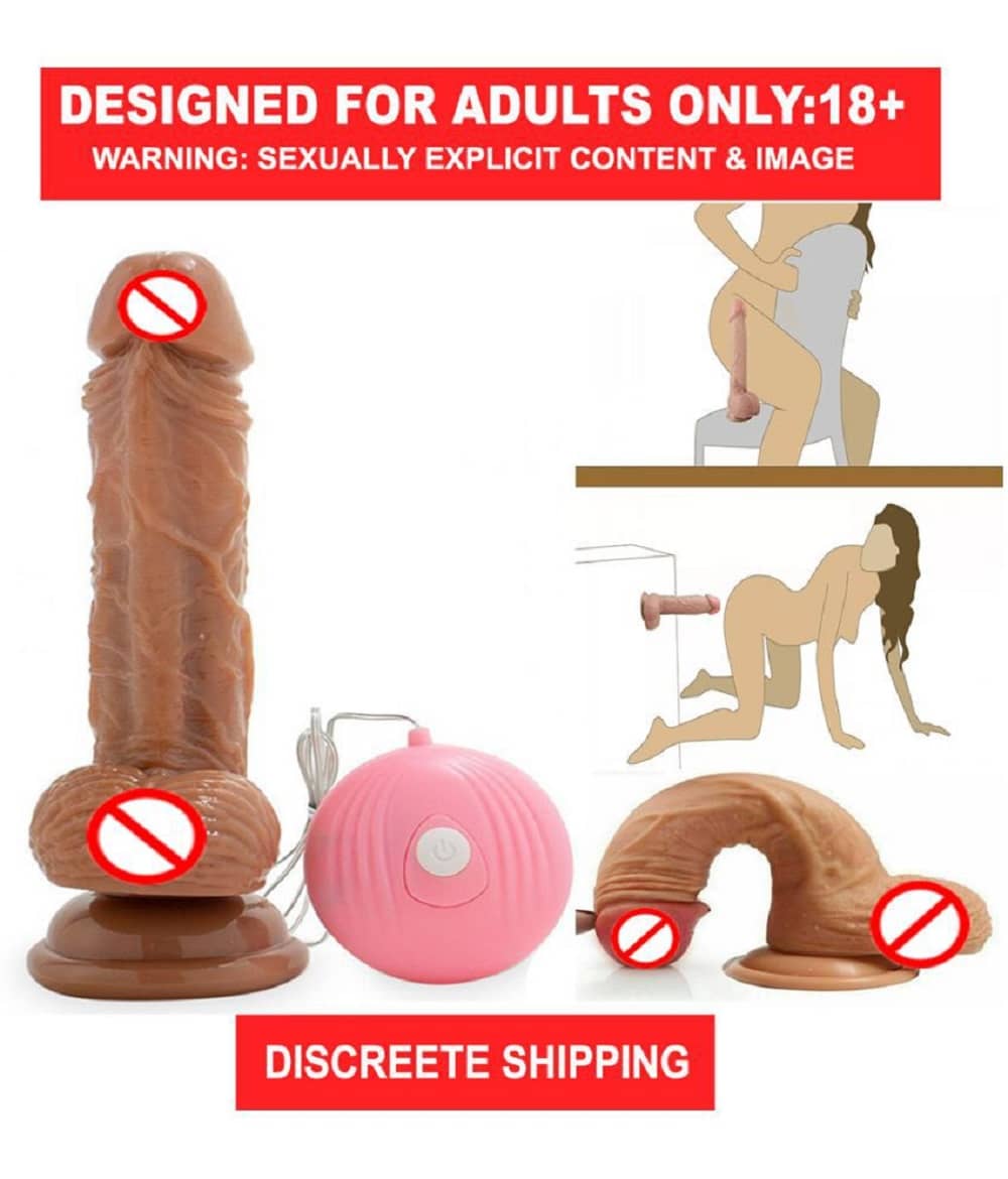 360 DEGREE ROTATIN MULTI-SPEED FLEXIBLE REALSTIC G-SP*OT VIBRATING SUCTION DILDO BY  KAMYOG