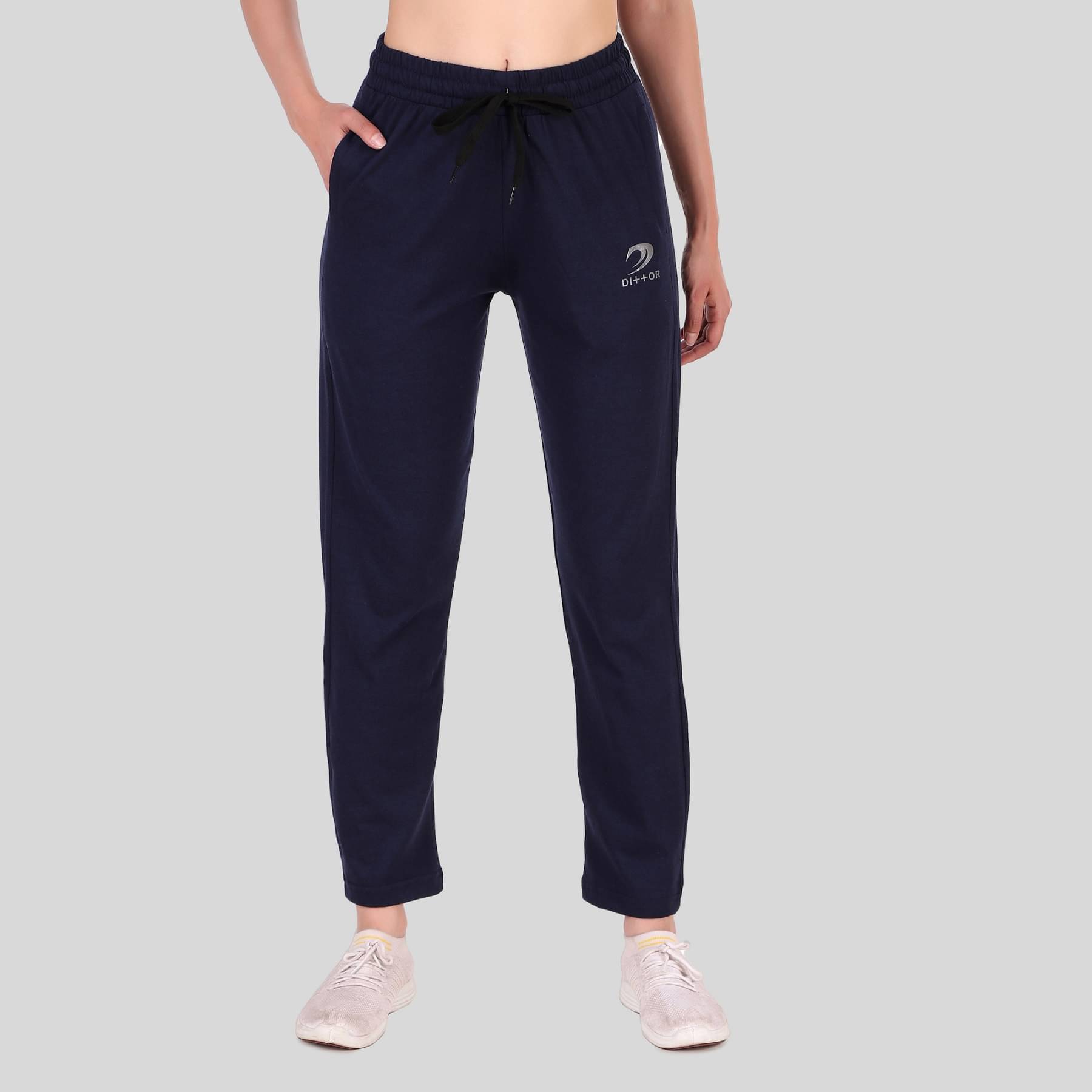 AA R HOSIERY Blue Cotton Blend Women's Cycling,Running,Yoga Trackpants ( Pack of 1 ) AA R HOSIERY Blue Cotton Blend Women's Cycling,Running,Yoga Trackpants ( Pack of 1 )