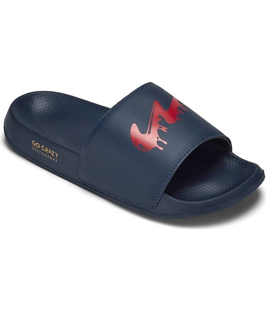 Campus Navy Men's Slide Flip Flop