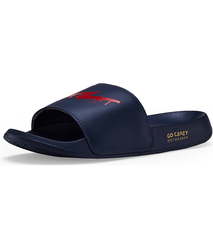 Campus Navy Men's Slide Flip Flop