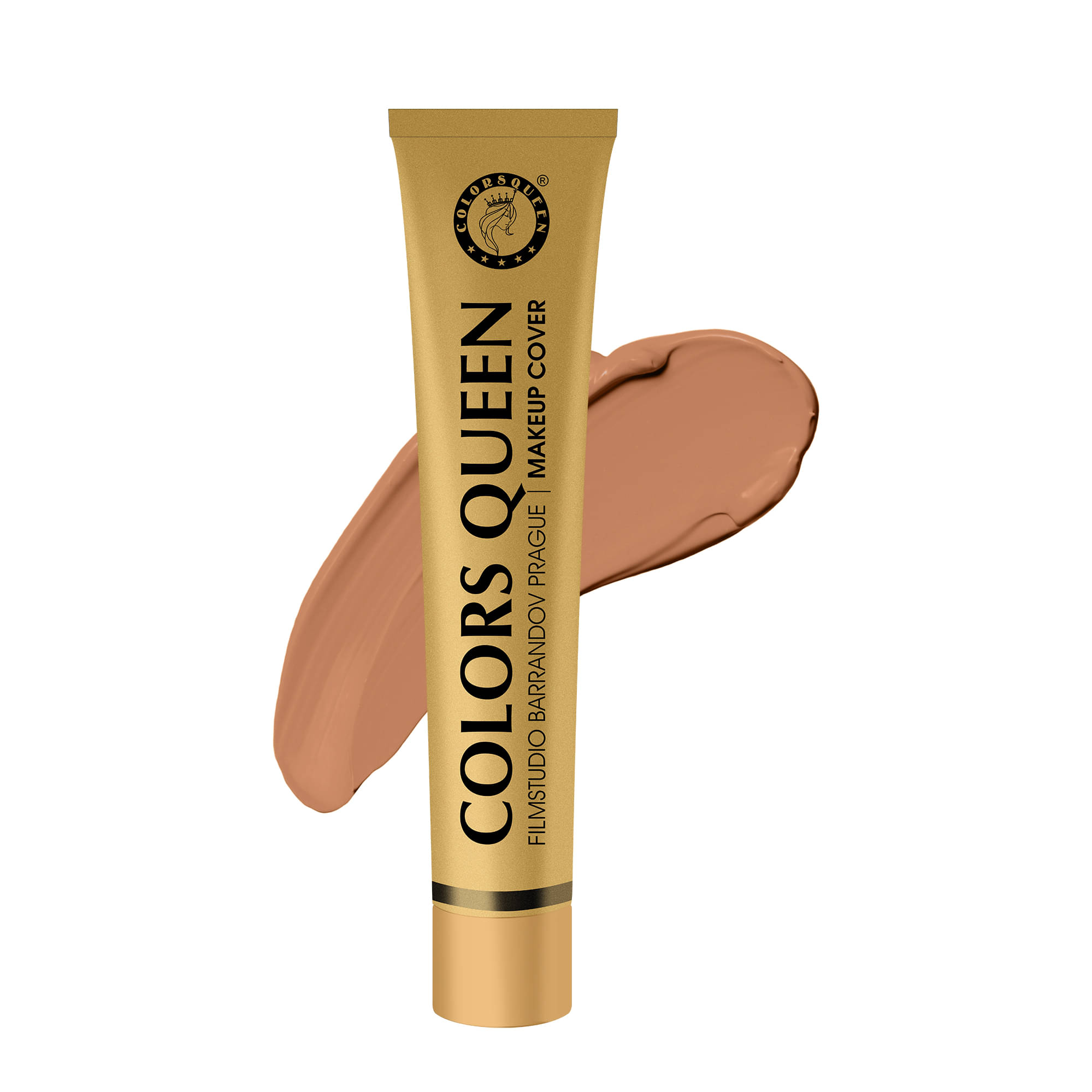     			Colors Queen Matte Cream For All Skin Types Skin Dark Foundation Pack of 1