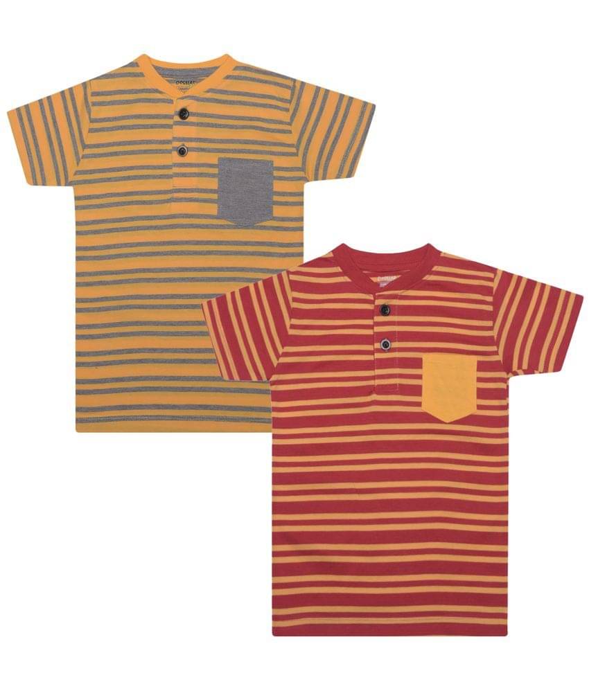 Dollar Champion Kidswear Pack of 2 Boys Cotton T-Shirt ( Multicolor ) Dollar Champion Kidswear Pack of 2 Boys Cotton T-Shirt ( Multicolor )