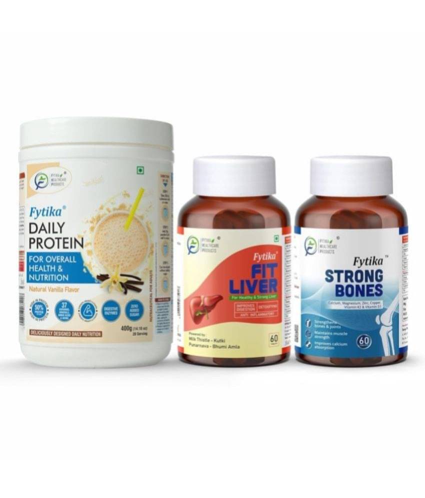     			FYTIKA Protein+Fit Liver+Strong bones 3 gm Pack of 3