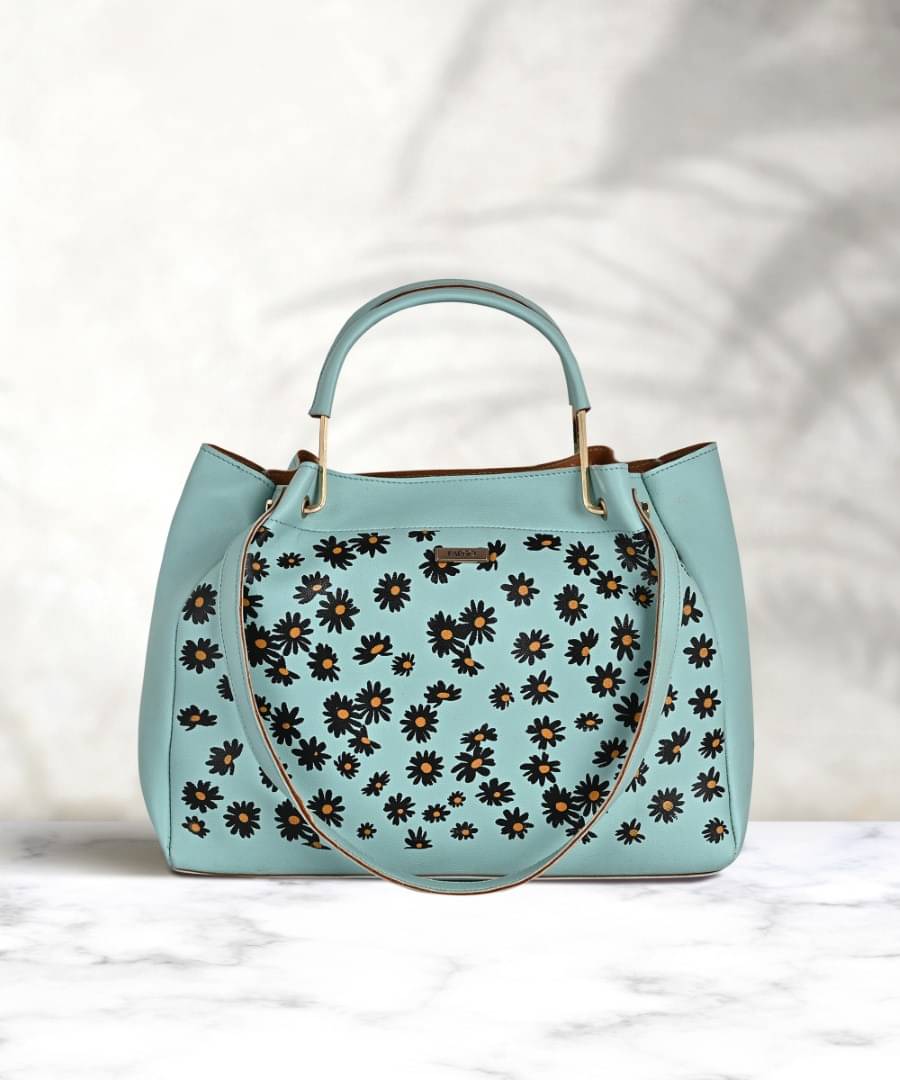     			Fargo Sea Green Artificial Leather Shoulder Bag