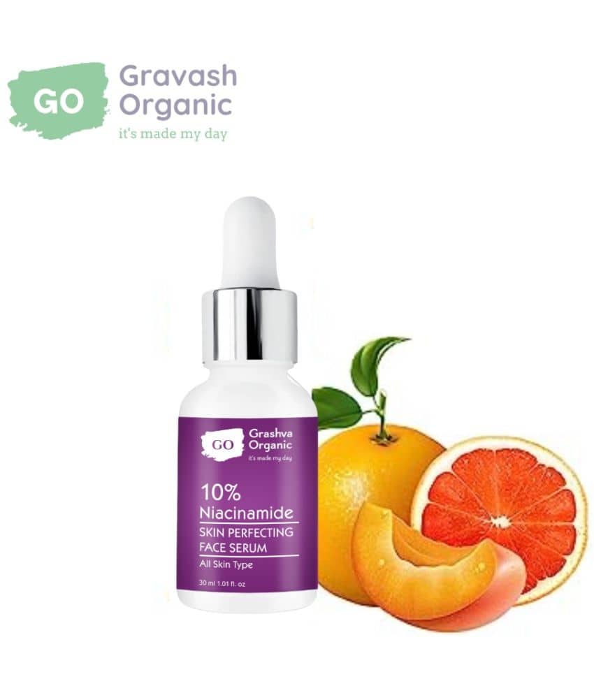 GRASHVA ORGANIC Face Serum Niacinamide Radiant Glow For All Skin Type ( Pack of 1 )