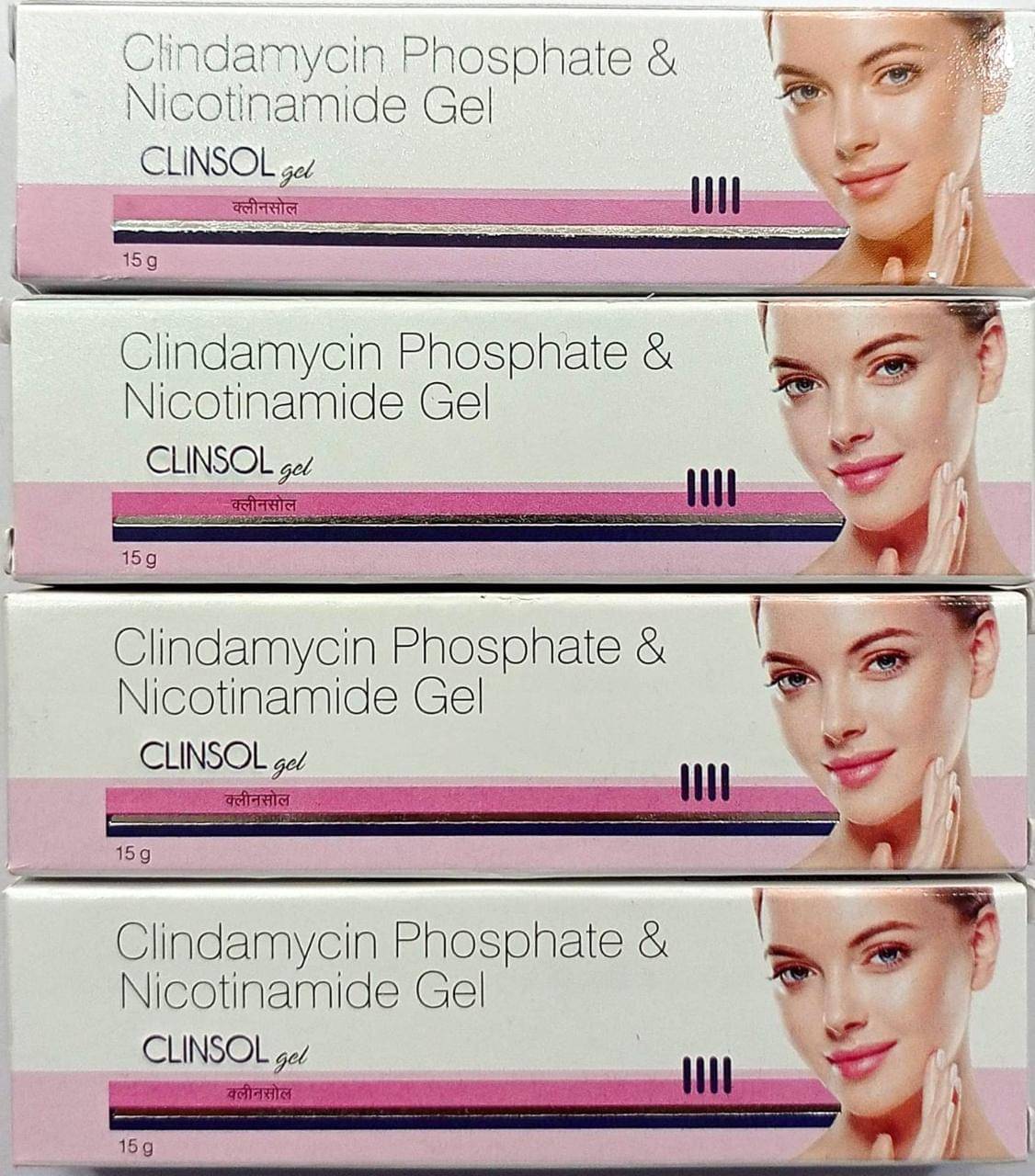    			Clinsol Face Gel, 15 Gm (Pack Of 4)