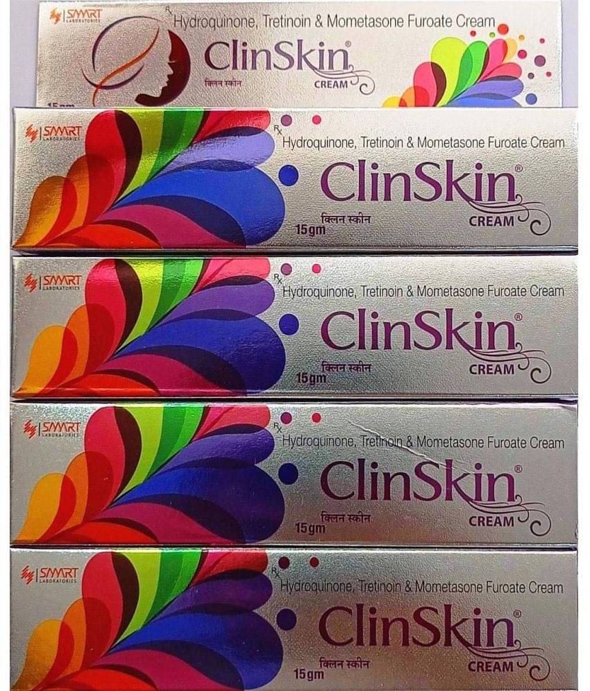    			Clinskin Face Cream, 15 Gm (Pack Of 4)