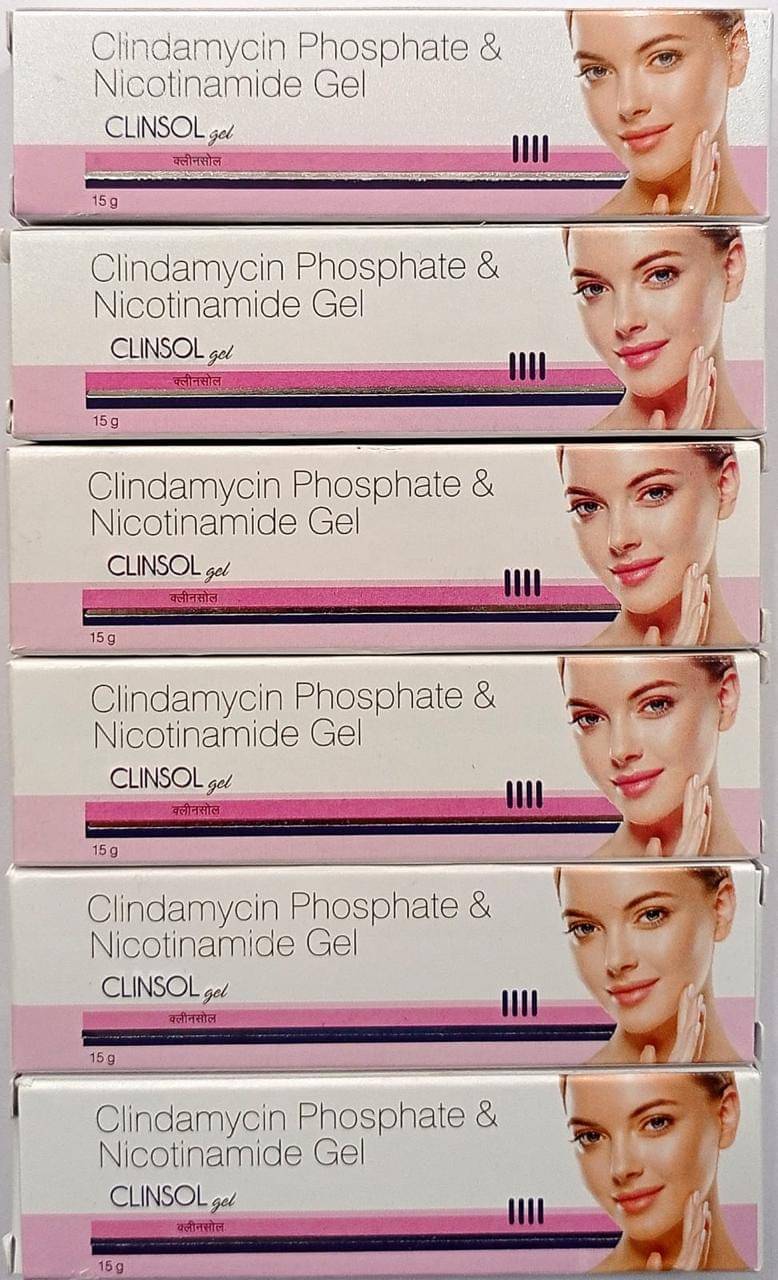     			Clinsol Face Gel, 15 Gm (Pack Of 6)