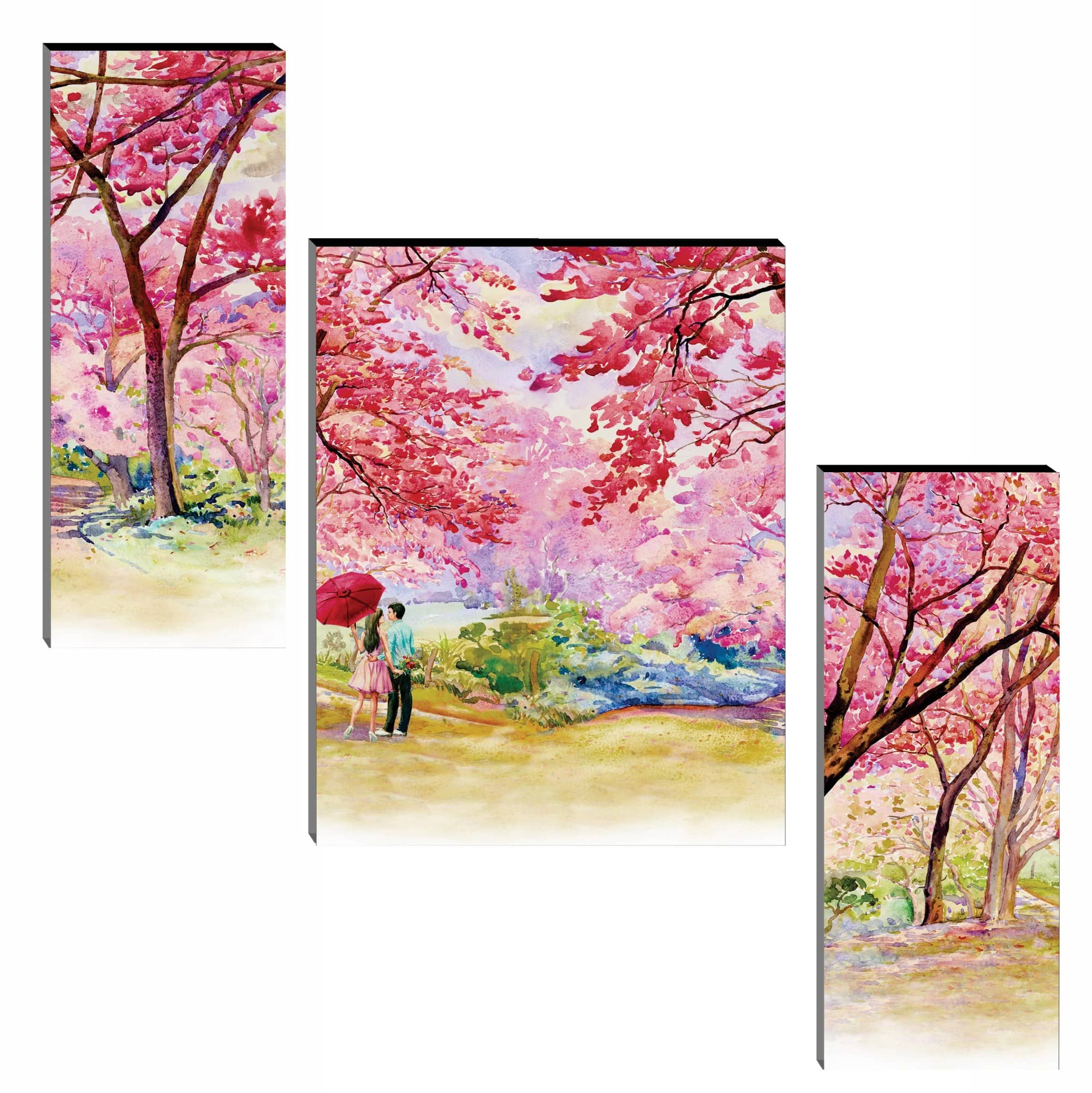 Indianara Floral Painting Without Frame