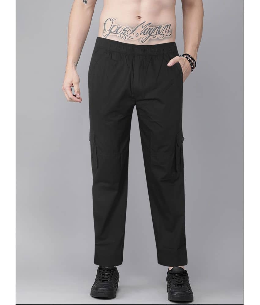 JB JUST BLACK Black Cotton Blend Men's Trackpants ( Pack of 1 ) - Track Pants | Buy online on ZillyBuy