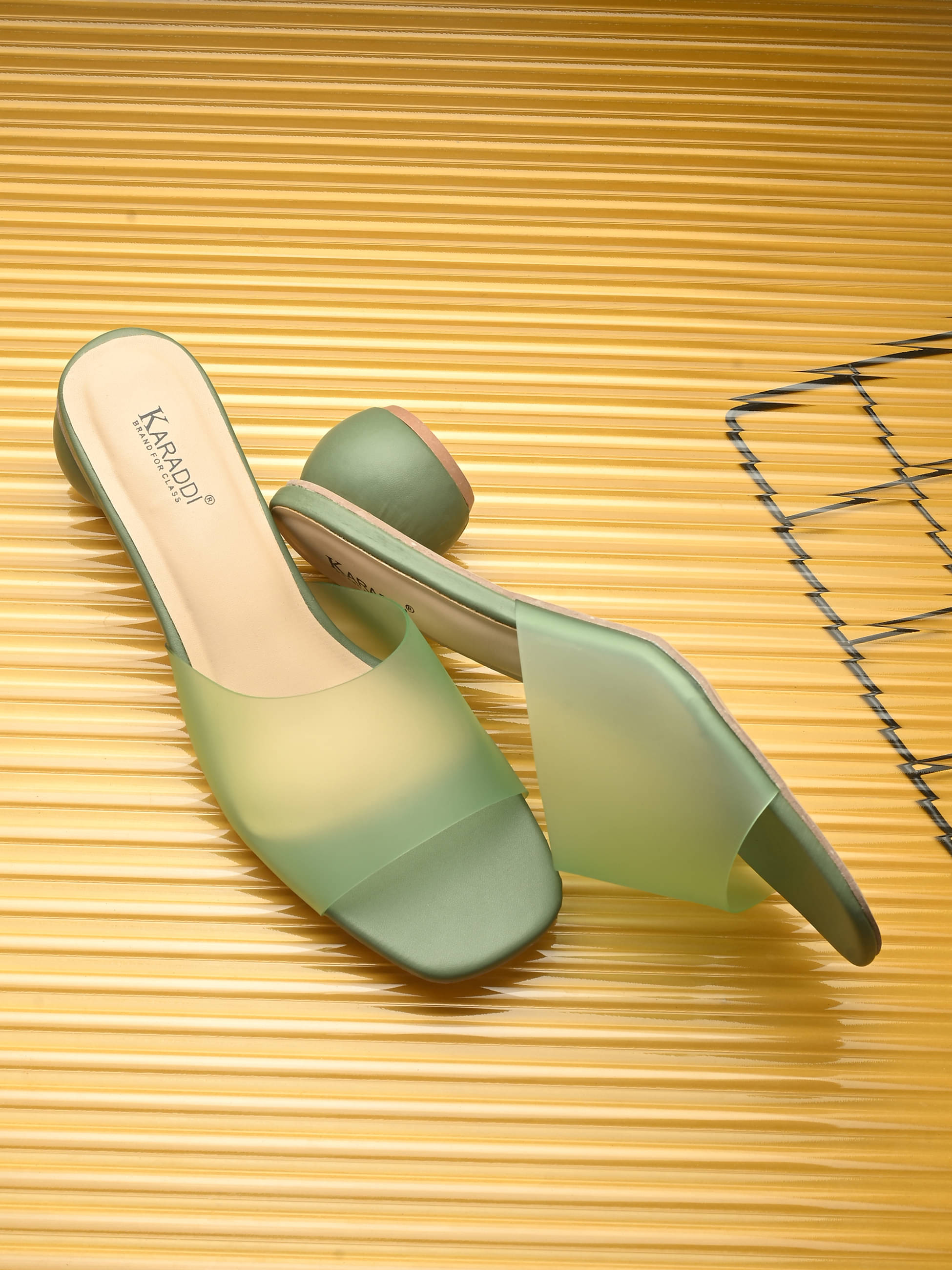 KARADDI Mint Green Women's Flats KARADDI Mint Green Women's Flats