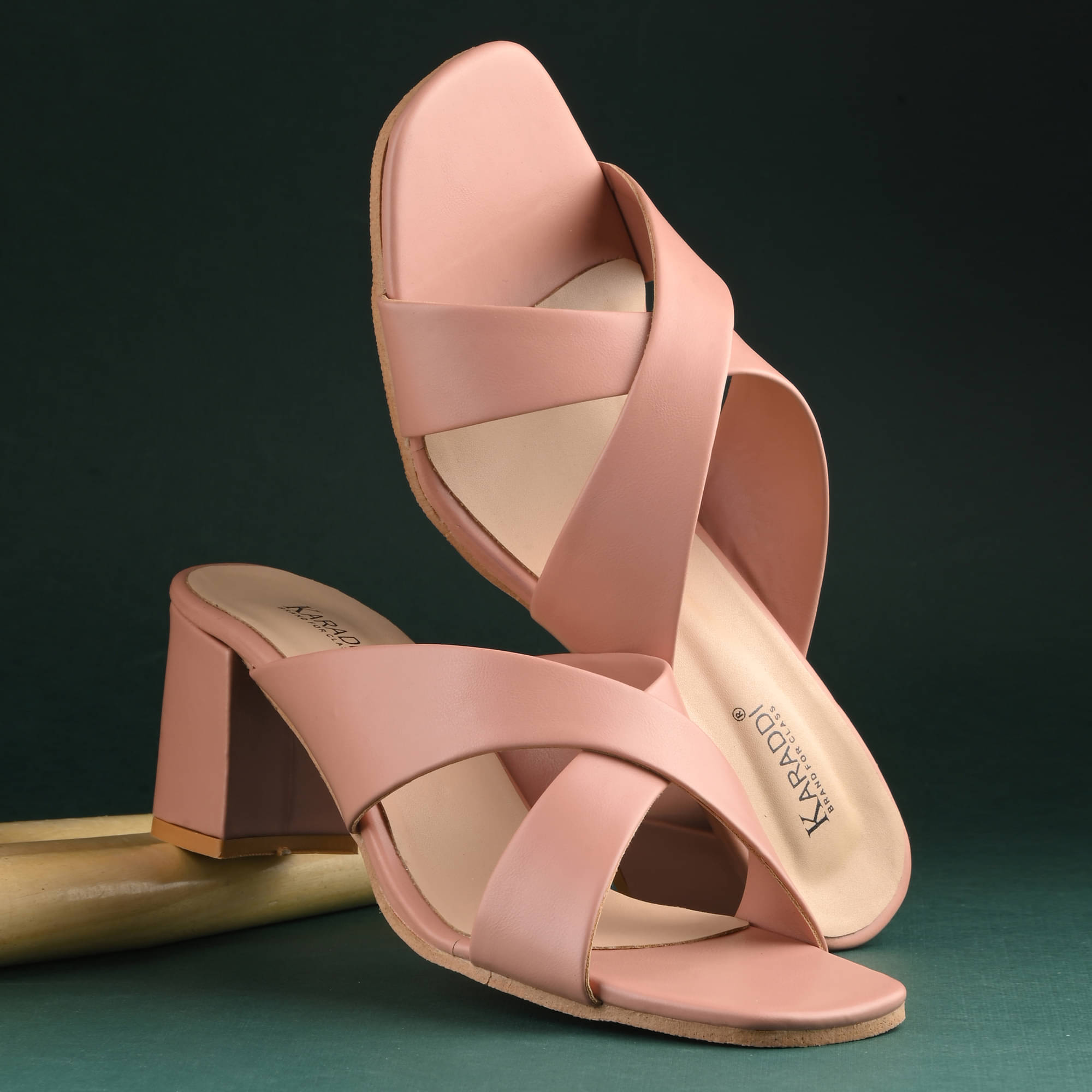     			KARADDI Pink Women's Flats