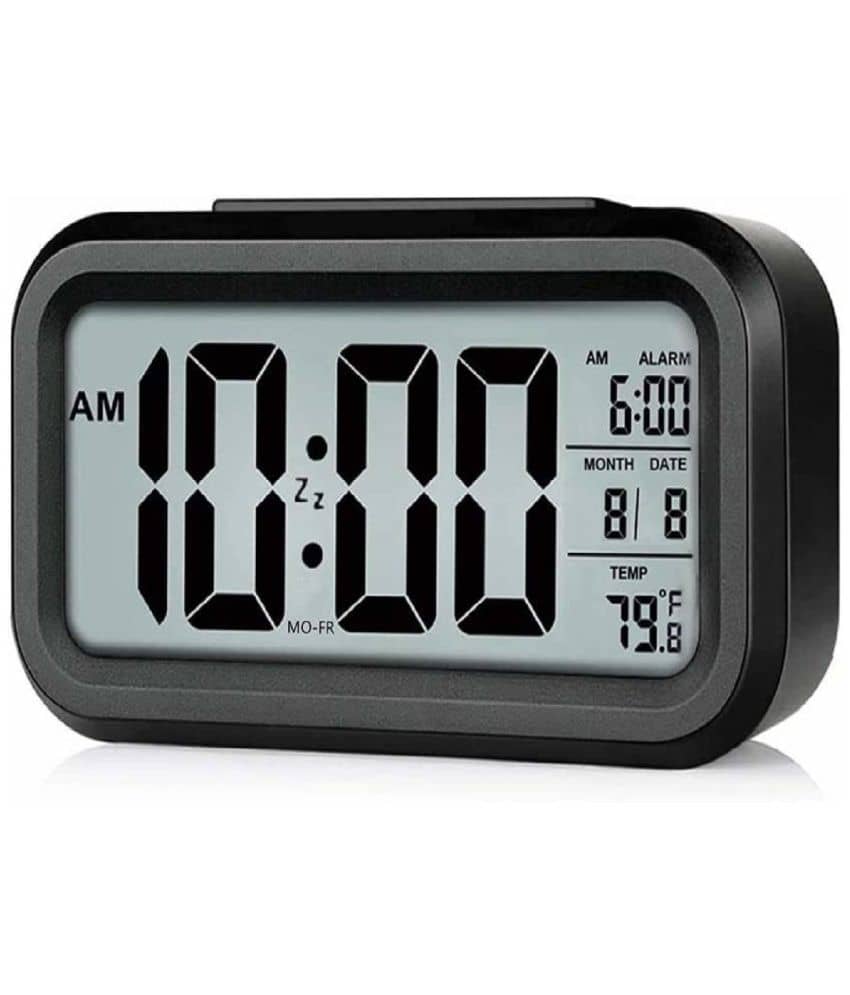 Leavess Digital Plastic Table Clock - Pack of 1