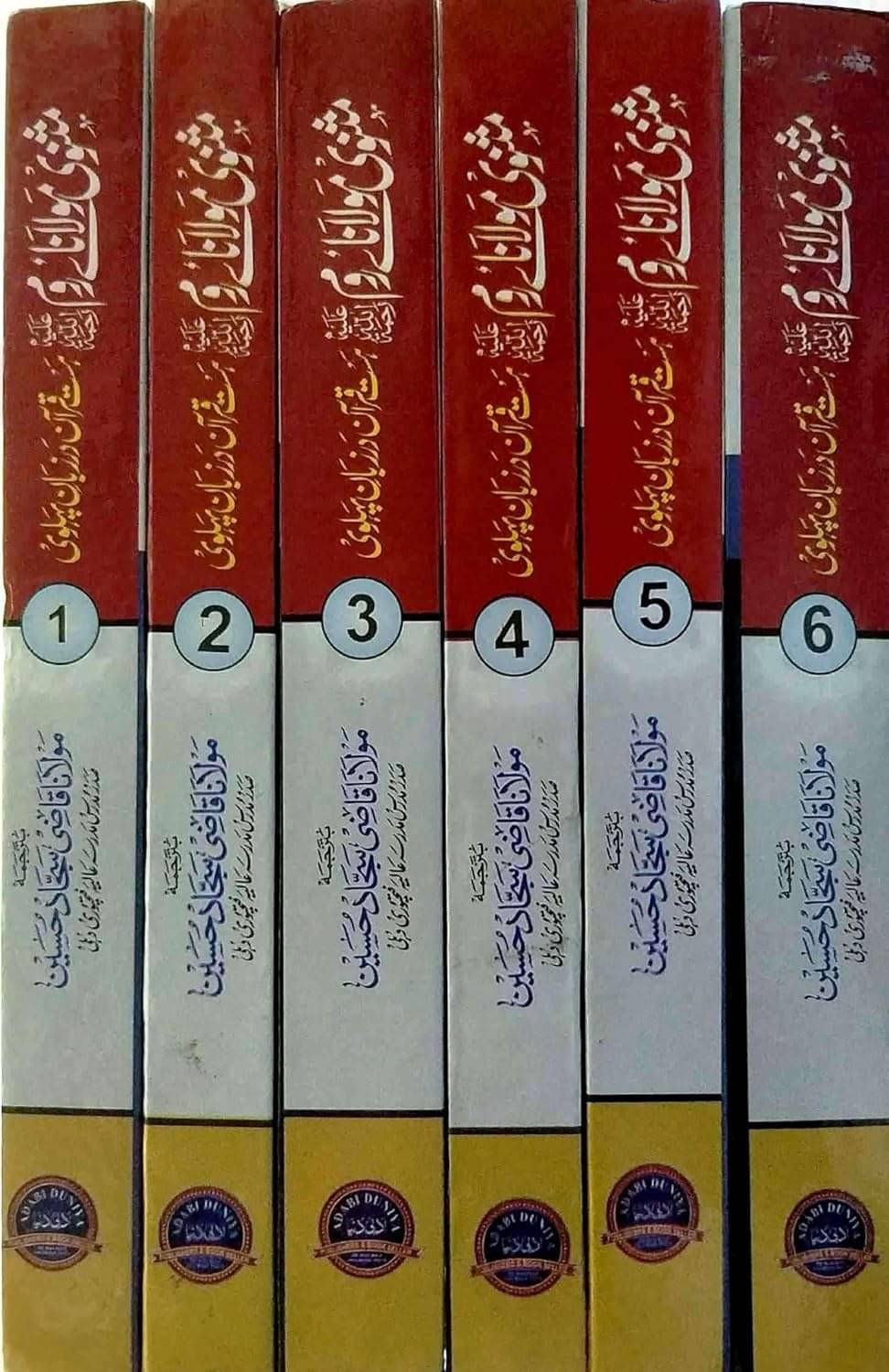     			Masnavi Maulana Rum (6 vol set)(8285254860)