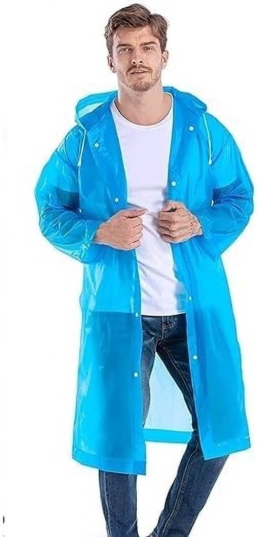 PARYAG HOSIERY Blue PVC Men's Raincoat ( Pack of 1 )
