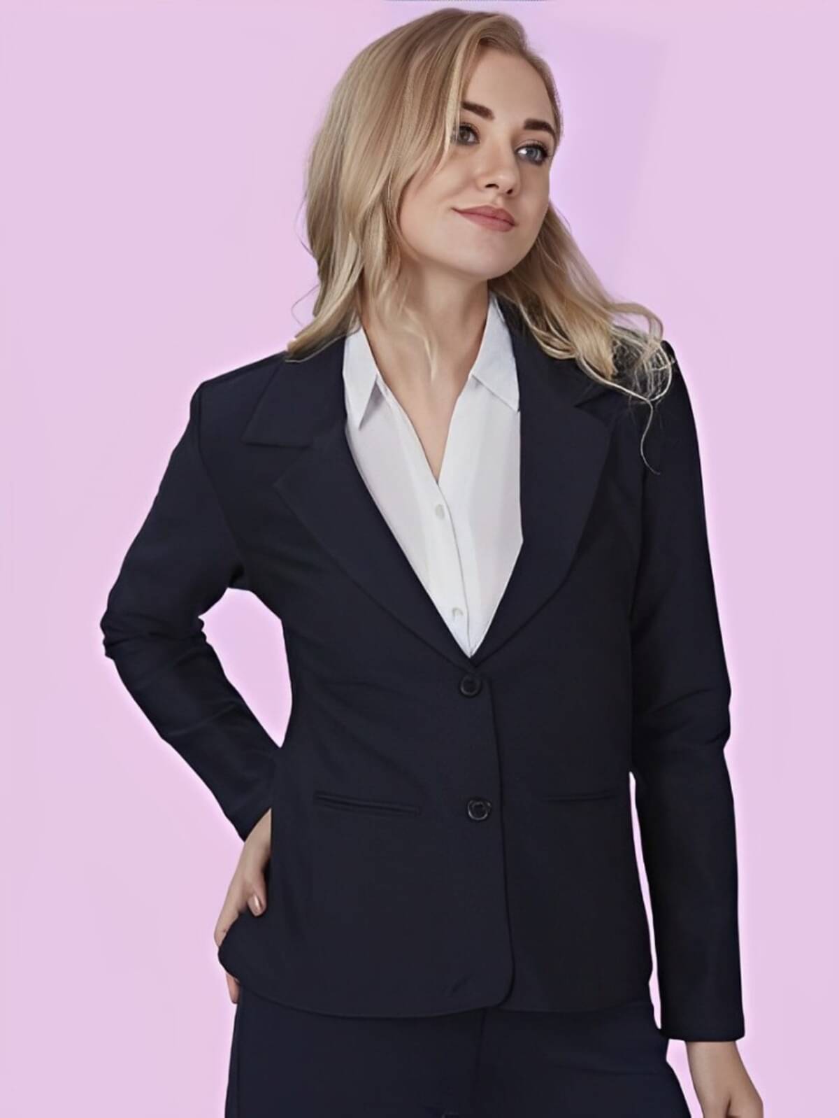     			PP Kurtis - Cotton Navy Blazers