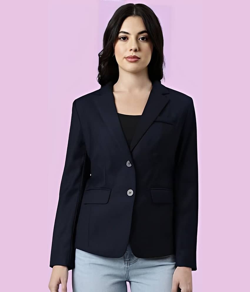 PP Kurtis - Cotton Navy Blazers - Jackets & Coats | Buy online on ZillyBuy