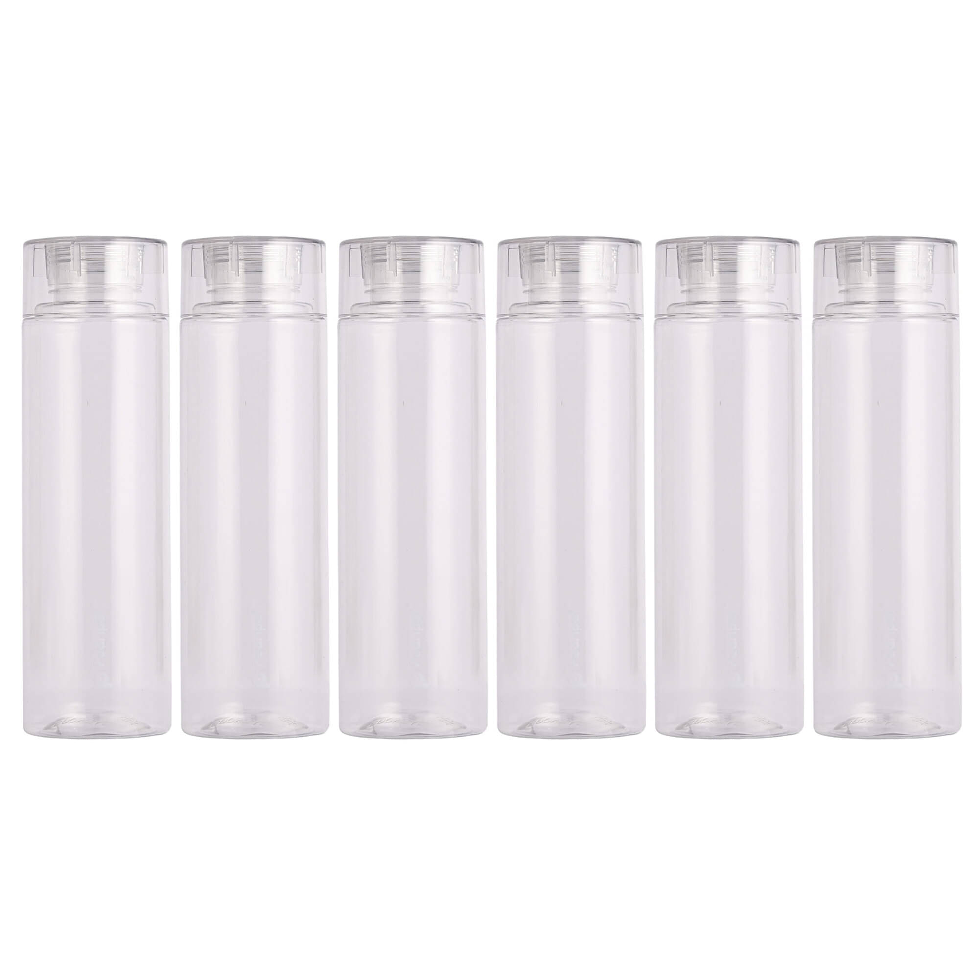     			PearlPet HYDROUS-1000ML-TRANSPARENT-6PCS Transparent Plastic Water Bottle 1000 mL ( Set of 6 )