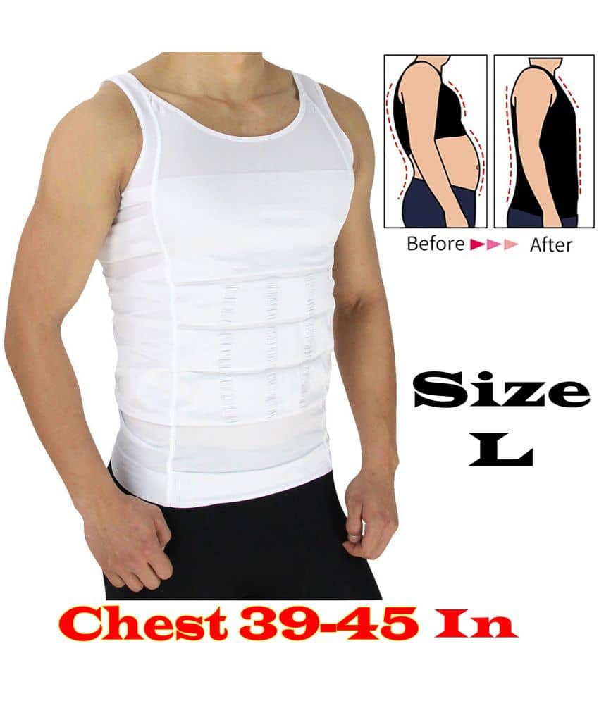 Size L Weight Loss Slimming Shirt Waist Belt Body Shaper - Sports and Fitness Equipment | Buy online on ZillyBuy