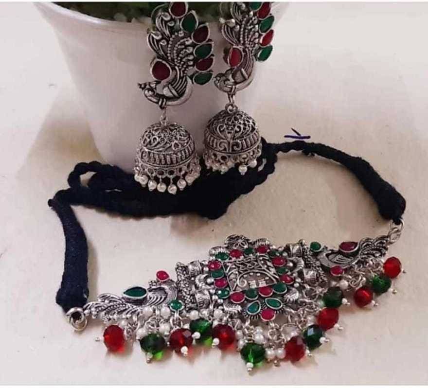     			Sunhari Jewels Multi Color Alloy Necklace Set ( Pack of 1 )