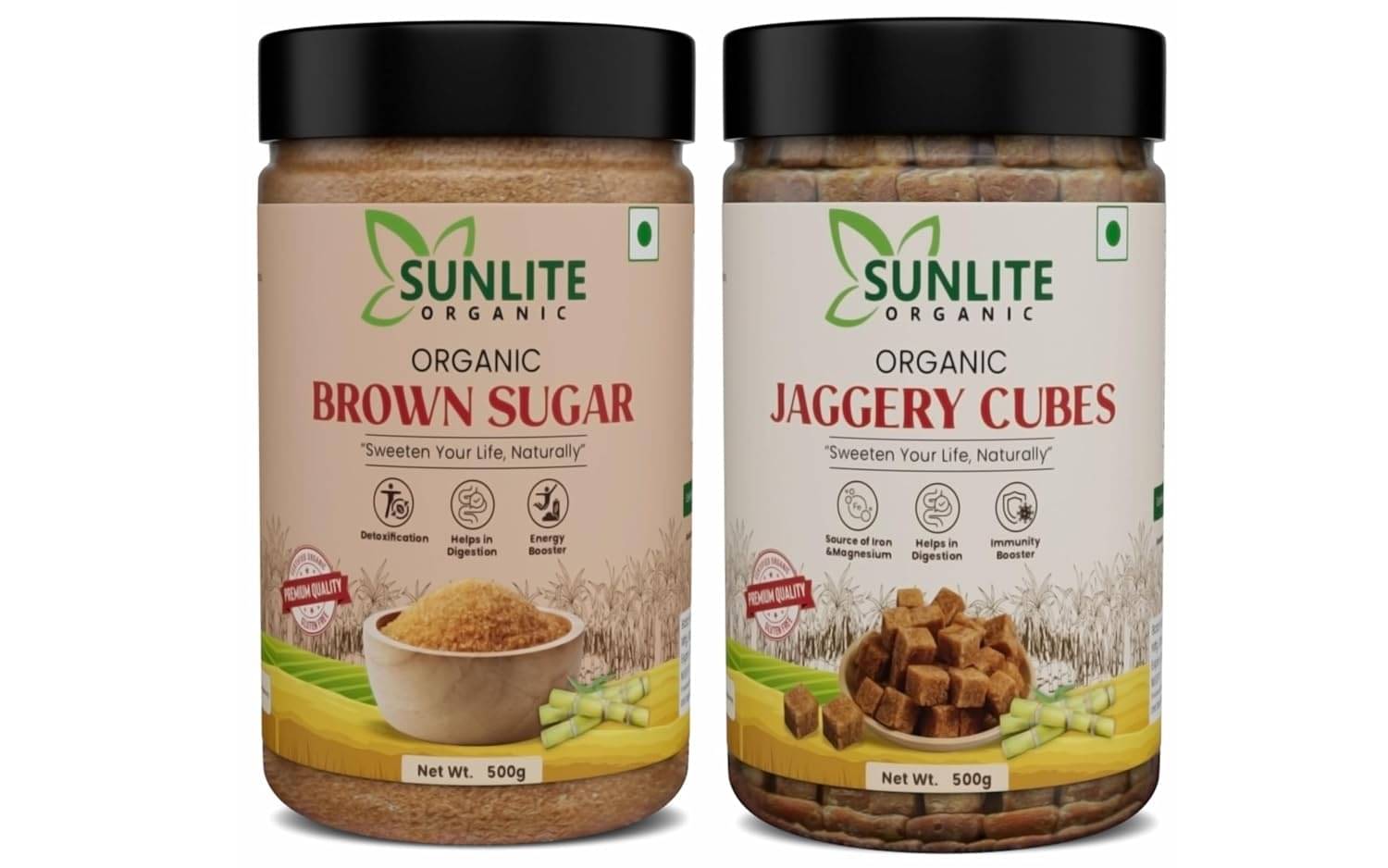 Sunlite Organic Sugar Substitute Powder 500 g Pack of 2 Sunlite Organic Sugar Substitute Powder 500 g Pack of 2