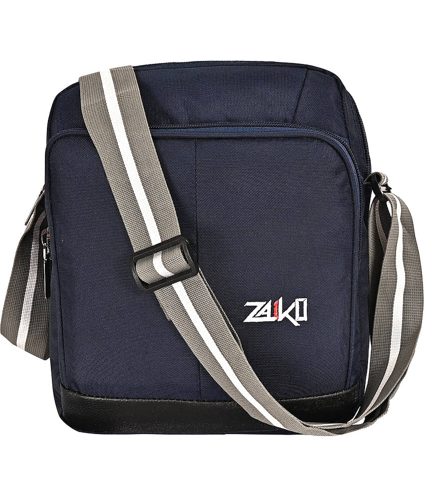 ZAIKO BAGS Blue Solid Messenger Bag - Handbags | Buy online on ZillyBuy