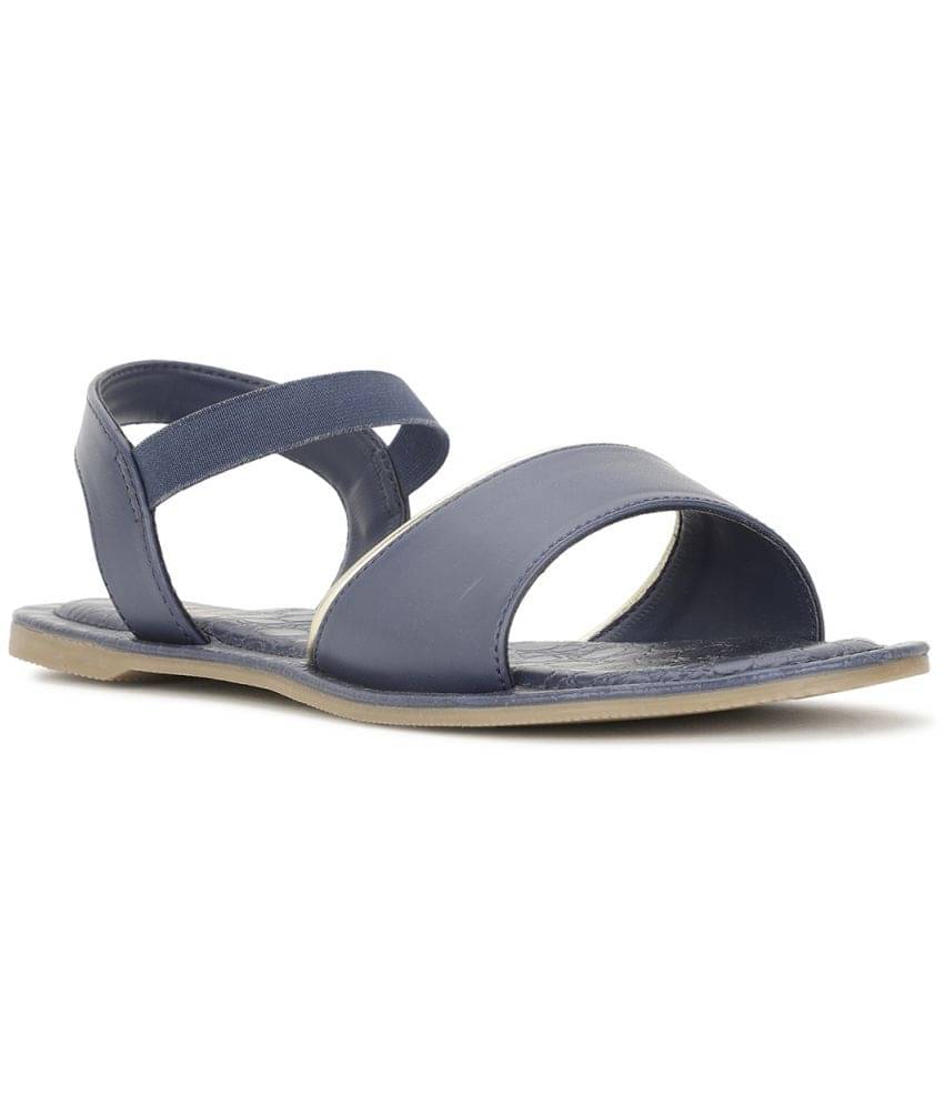     			Bata Navy Women's Flats
