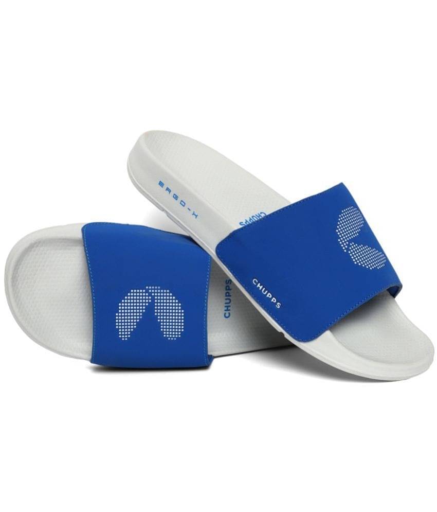     			CHUPPS Light Grey Men's Slide Flip Flop
