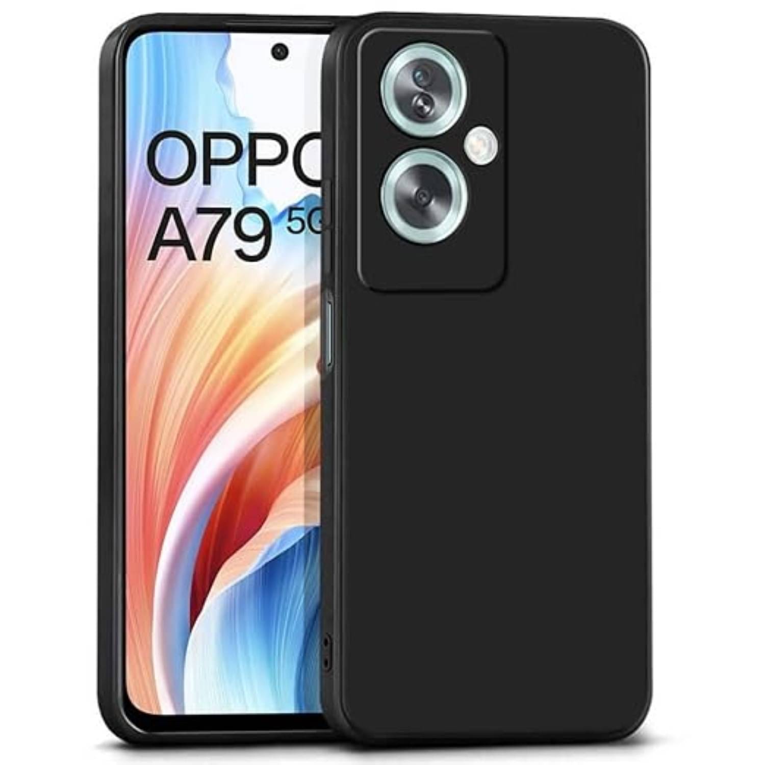     			Case Vault Covers Silicon Soft cases Compatible For Silicon Oppo A79 ( Pack of 1 )
