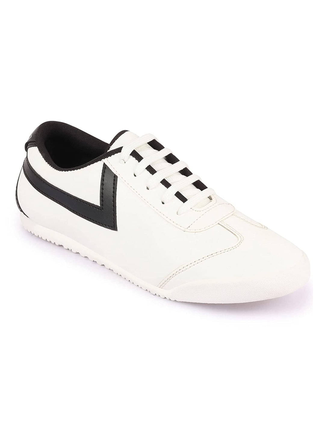     			Fausto White Men's Sneakers