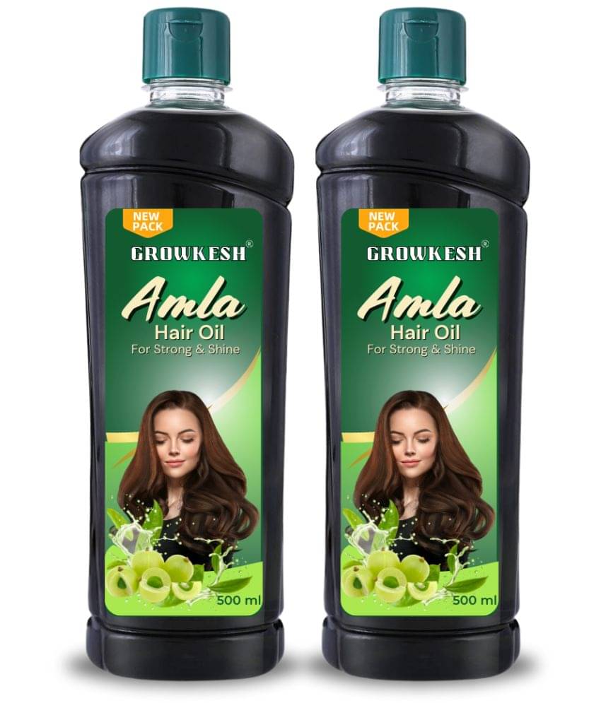     			Growkesh Anti Dandruff Amla Oil 1000ml ( Pack of 2 )