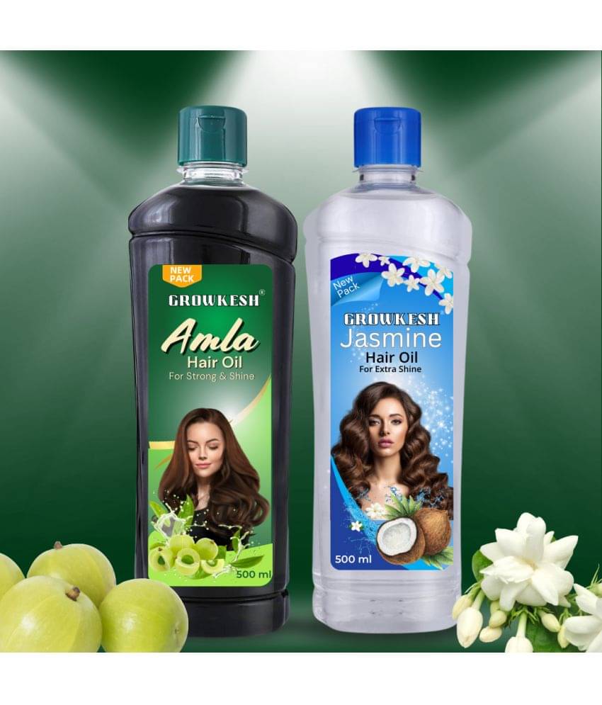     			Growkesh Hair Growth Coconut Oil 500 ml ( Pack of 2 )