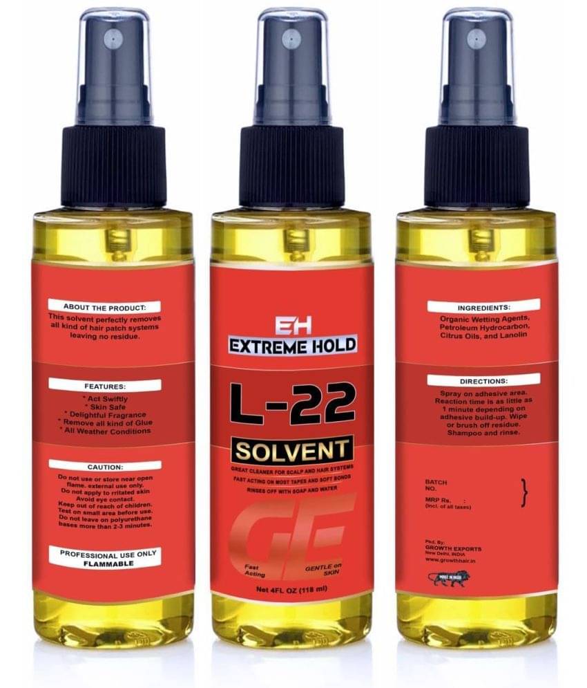 Growth L-22 Glue remover spray Hair Sprays 118 mL Growth L-22 Glue remover spray Hair Sprays 118 mL